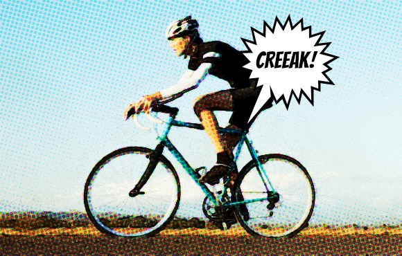 creaky pedals bicycle