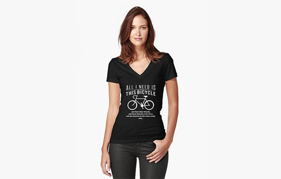 Cycling Tops T-Shirt Funny Novelty Womens tee TShirt You Dont Get Legs Like Th 