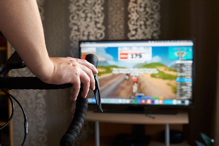 Indoor Cycling on a Trainer