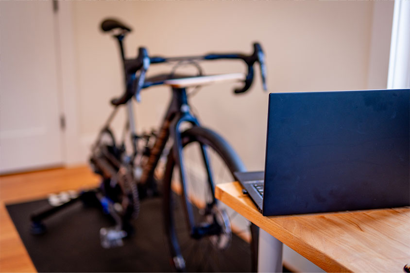 Indoor Cycling on a Trainer