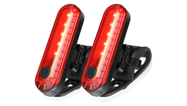 Ascher USB Rechargeable LED Bike Tail Light