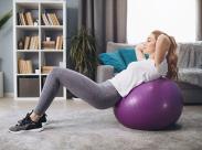 woman-using-an-exercise-ball