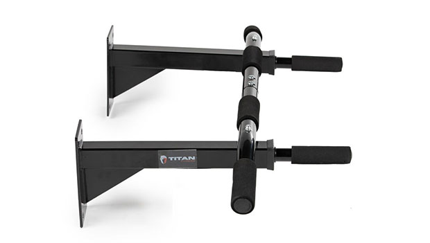 Titan Fitness 3-Position Wall-Mounted Pull-Up Bar