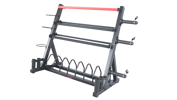 Sunny Health & Fitness Weights Rack All-in-One Storage Stand