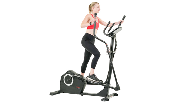 Sunny Health & Fitness Programmable Elliptical Magnetic Cardio Power Trainer