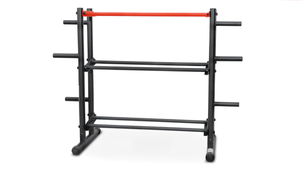 Sunny Health & Fitness Multi-Weight Storage Rack Stand