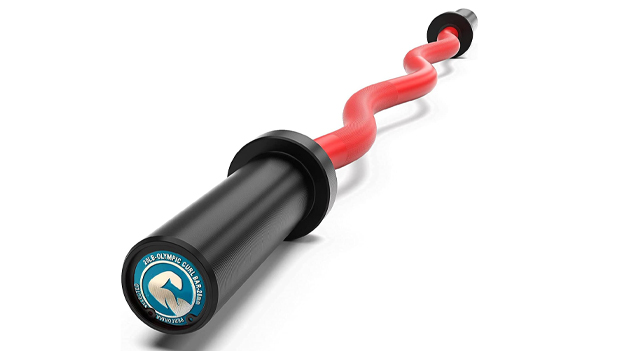 Sogawave 47inch Olympic Cerakote Curl Barbell
