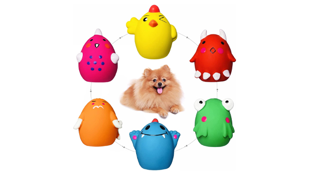HOLYSTEED Squeaky Dog Toys for Small Dogs