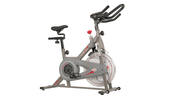Sunny Health & Fitness Synergy Exercise Bike Stationary Indoor Cycling