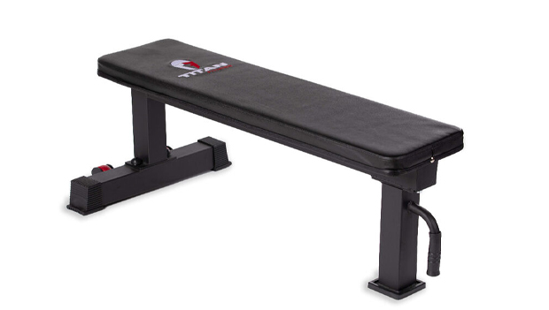 Titan Fitness Single Post Competition Flat Bench