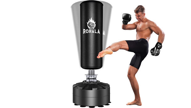 RORALA Punching Bag with Stand