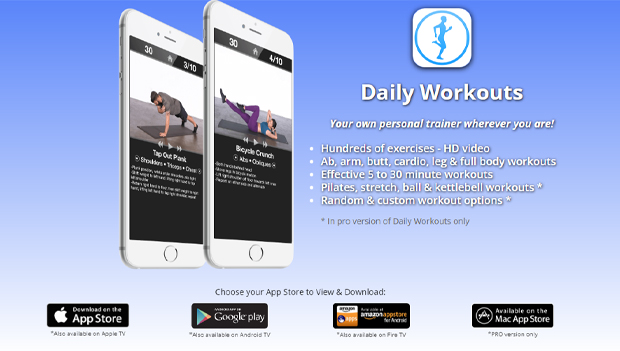 Daily Workouts – Home Trainer
