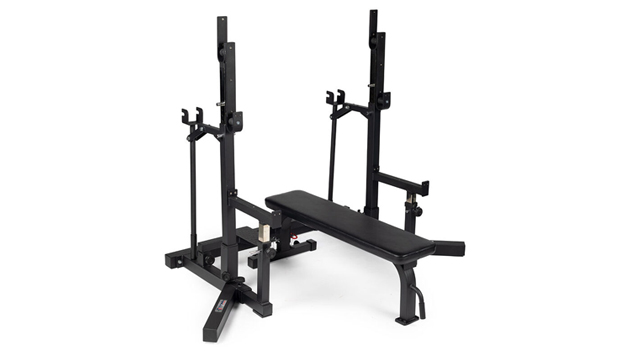 TITAN Competition Bench and Squat Rack Combo