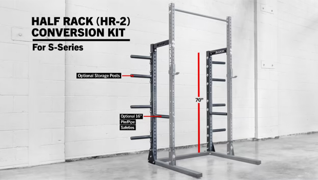 Rogue HR-2 Half Rack Conversion Kit