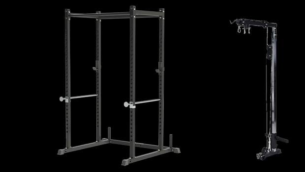 REP Fitness PR-1000 Power Rack with Lat Pulldown Attachment