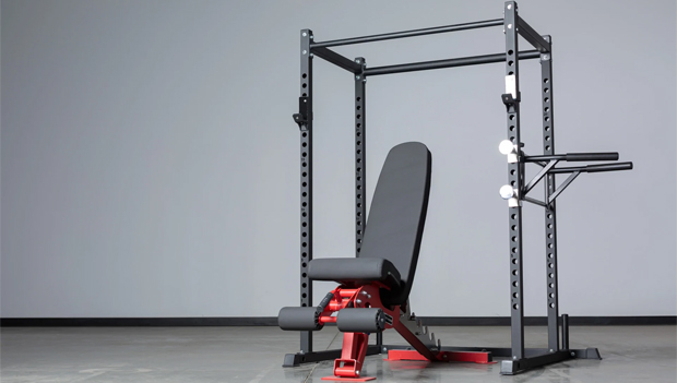 power rack with bench