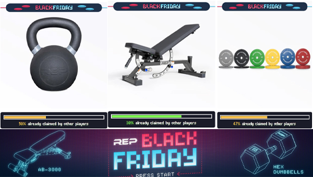 REP Fitness Cheat Codes Daily Sales