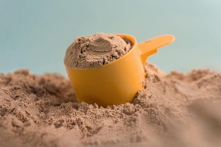 Scoop of Protein Powder