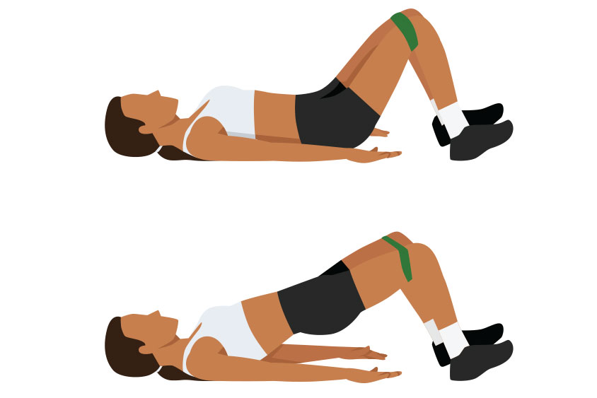Shin Splints Bridge Exercises