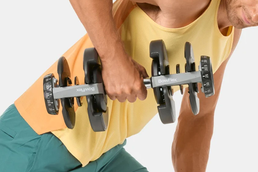 Bowflex 552 Select Tech dumbbells