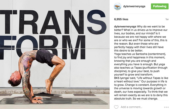 do you love stunning visuals a daily dose of dylan werner doing impossible poses in beautiful places is all the fitspiration you need to take up your own - instagram accounts to follow for fitness