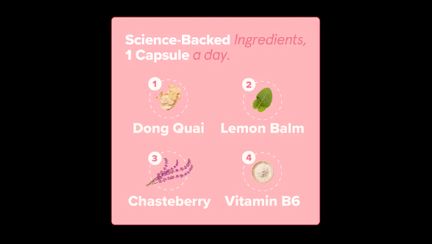 FLO PMS Vitamin Ingredients