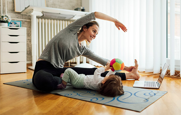 How New Moms Can Make Time for Fitness