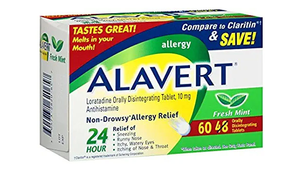 Best Non-Drowsy OTC Allergy Medicine - Alavert 24-Hour Non-Drowsy Allergy Relief
