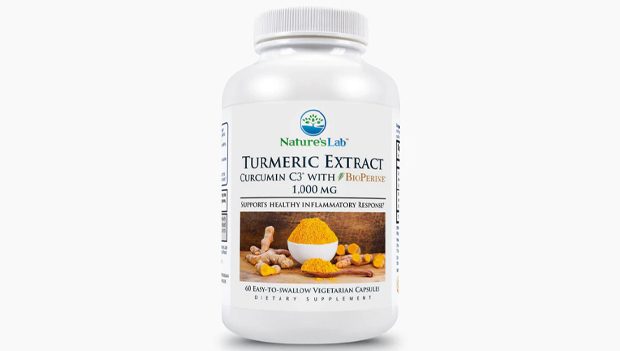 Nature's Lab Turmeric Extract with Curcumin C3 and BioPerine
