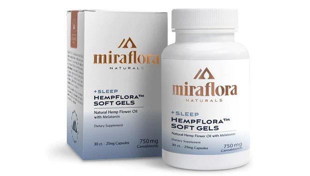 MiraFlora Sleep CBD Soft Gels