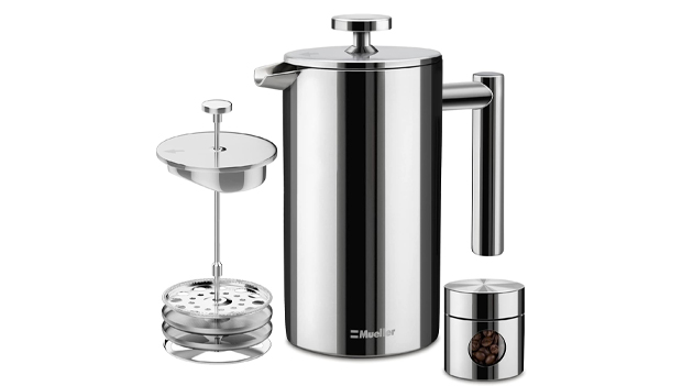 Mueller French Press Double Insulated