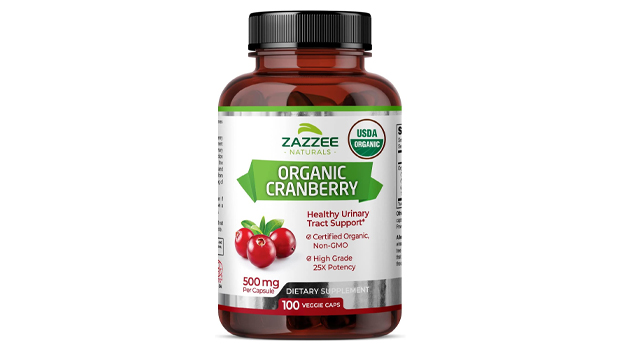 Zazzee USDA Organic Cranberry Extract, 12,500 mg Strength