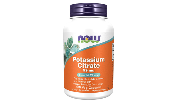 NOW Supplements, Potassium Citrate 99 mg
