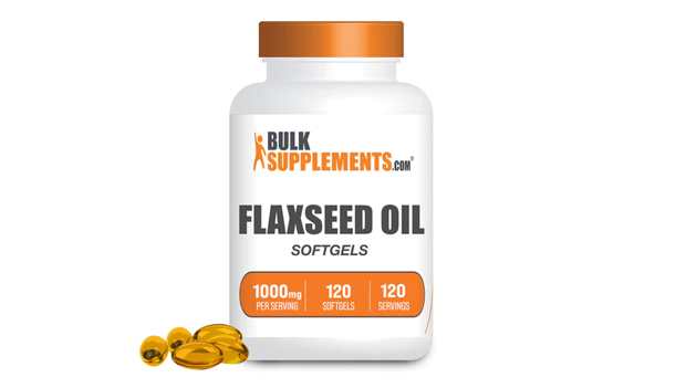 Bulk Supplements Flaxseed Oil Softgels