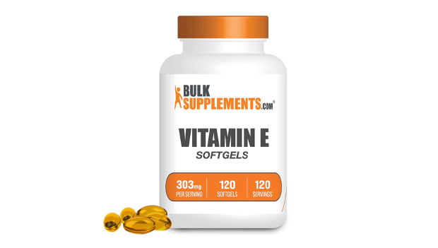 Bulk Supplements Vitamin E softgels