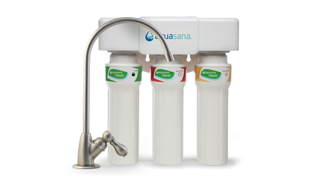 Aquasana 3-Stage Max Flow Claryum Under Sink Water Filter System
