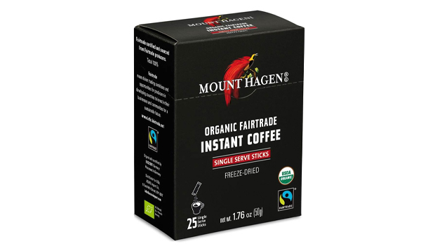 Mount Hagen Organic Instant Coffee Single Serve