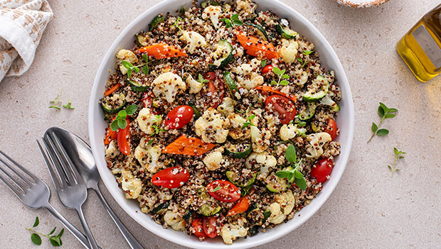 Quinoa and Roasted Vegetables