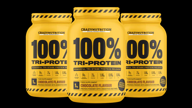 Crazy Nutrition 100% Tri-Protein