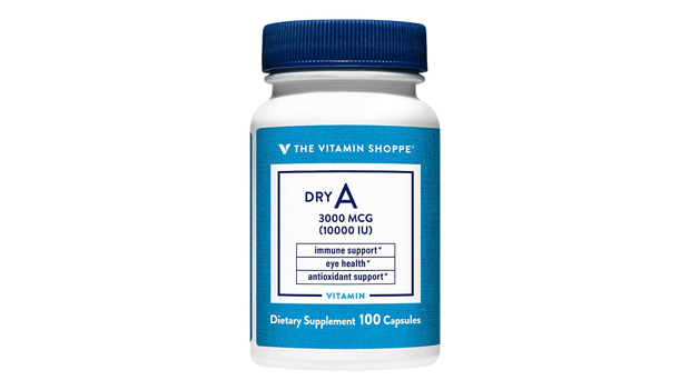 Vitamin Shoppe Dry Non-Oily Vitamin A Eye Health Support Capsules