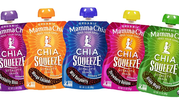 Mamma Chia Organic Vitality Squeeze Snack