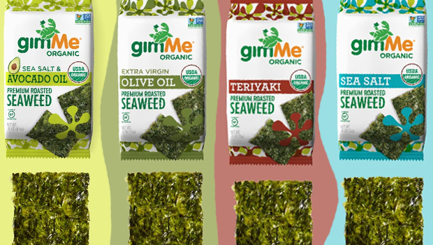 gimMe Organic Roasted Seaweed Sheets