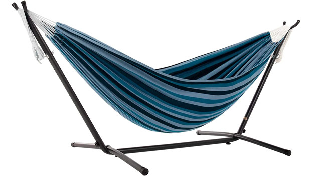Best Hammock With a Stand - Vivere Double Cotton Hammock with Stand