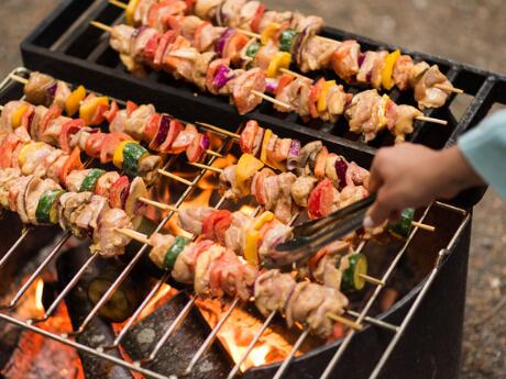 6 Skewer Recipes for Campfire Meals