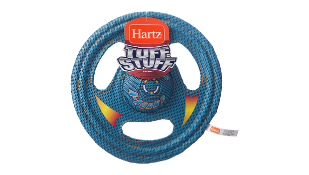 Hartz Tuff Stuff Toss Around Plush Frisbee