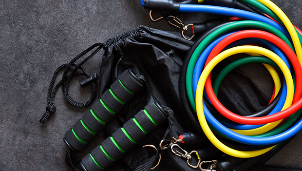 A variety of resistance Bands