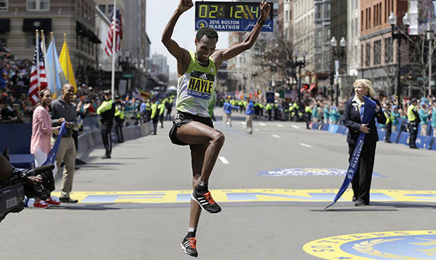 Boston Marathon winner