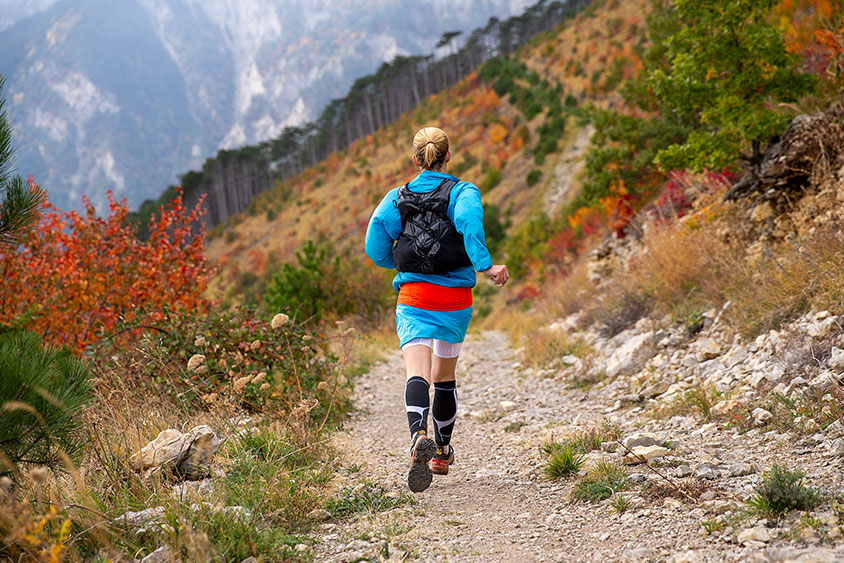 Trail Running Fall Family Fitness