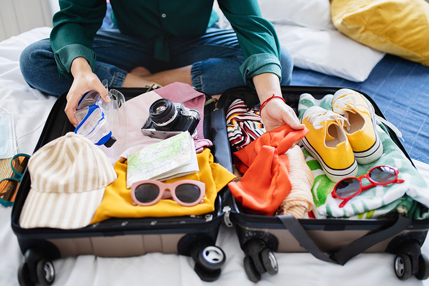 Running While Traveling Pack Running Gear First