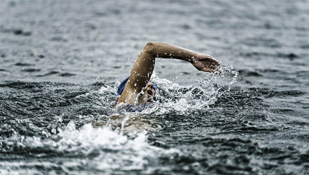 open water swimmer